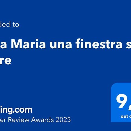 Villa Maria Una Finestra Sul Mare Valderice Exterior foto