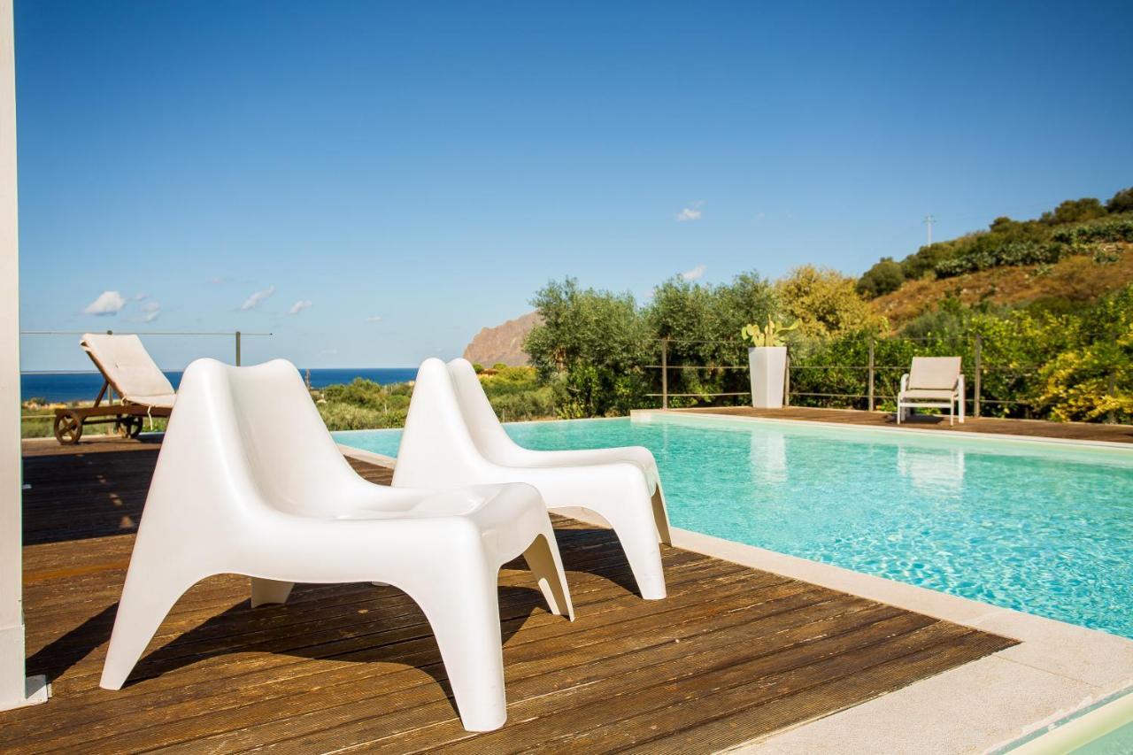 Villa Maria Una Finestra Sul Mare Valderice Exterior foto