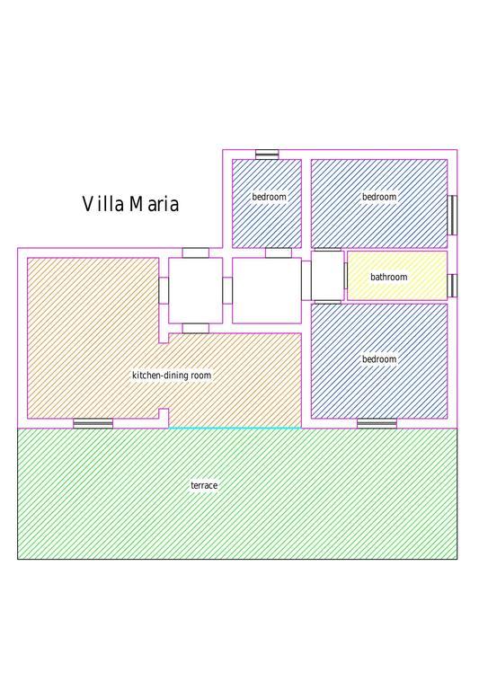 Villa Maria Una Finestra Sul Mare Valderice Habitación foto
