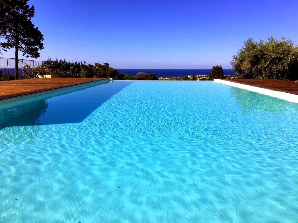 Villa Maria Una Finestra Sul Mare Valderice Exterior foto